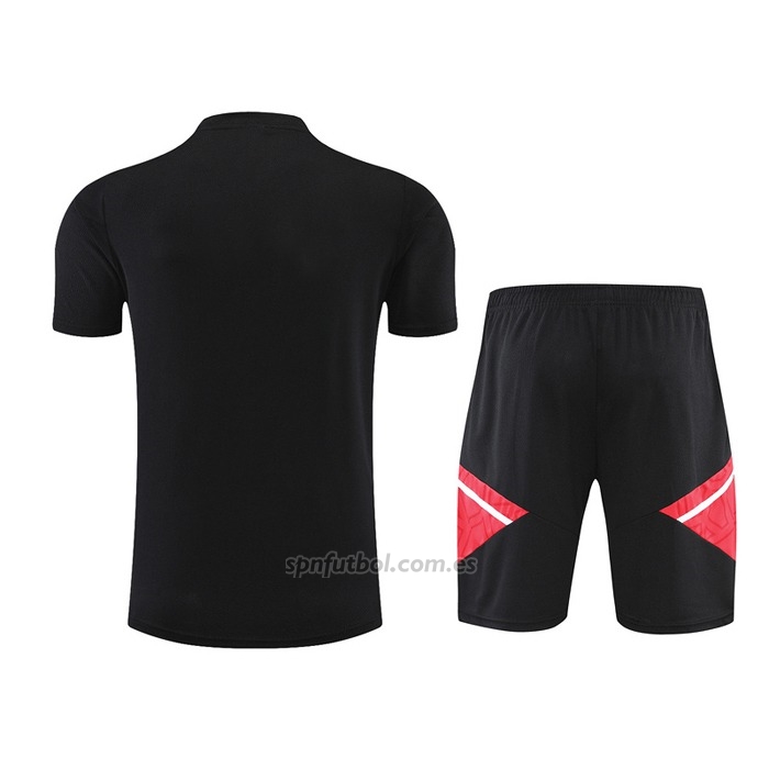 Chandal del Bayern Munich Manga Corta 2022-2023 Negro - Pantalon Corto